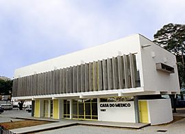 Fachada da Casa do Médico após as reformas. Foto: Mário Lúcio Sapucahy